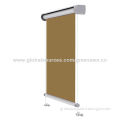 Outdoor vertical sunshade awning with manual operation